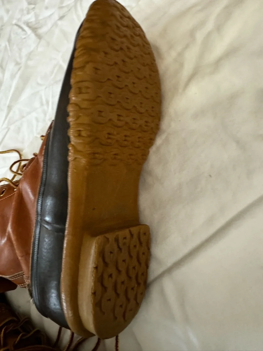 L.L. Bean Brown and Black Maine Hunting Shoe Boot Bean Boots